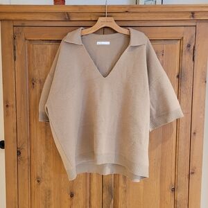 Oversized Collated Sweater